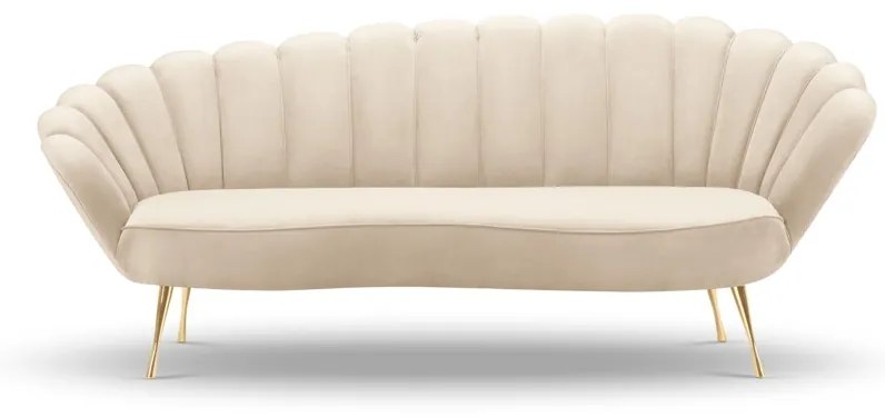 Canapea Kingston 3 locuri catifea L224 cm