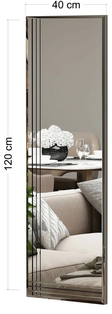 Oglinda Trio Transparent 40 x 120 cm
