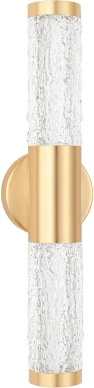 Aplica de perete LED, alama aurie DECORO
