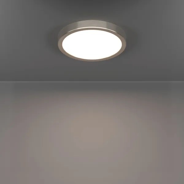 Eglo 901316 - Plafonieră LED FUEVA, 11,5 W, 230 V, 2700/4000/6500 K, Ø21,1 cm, crom