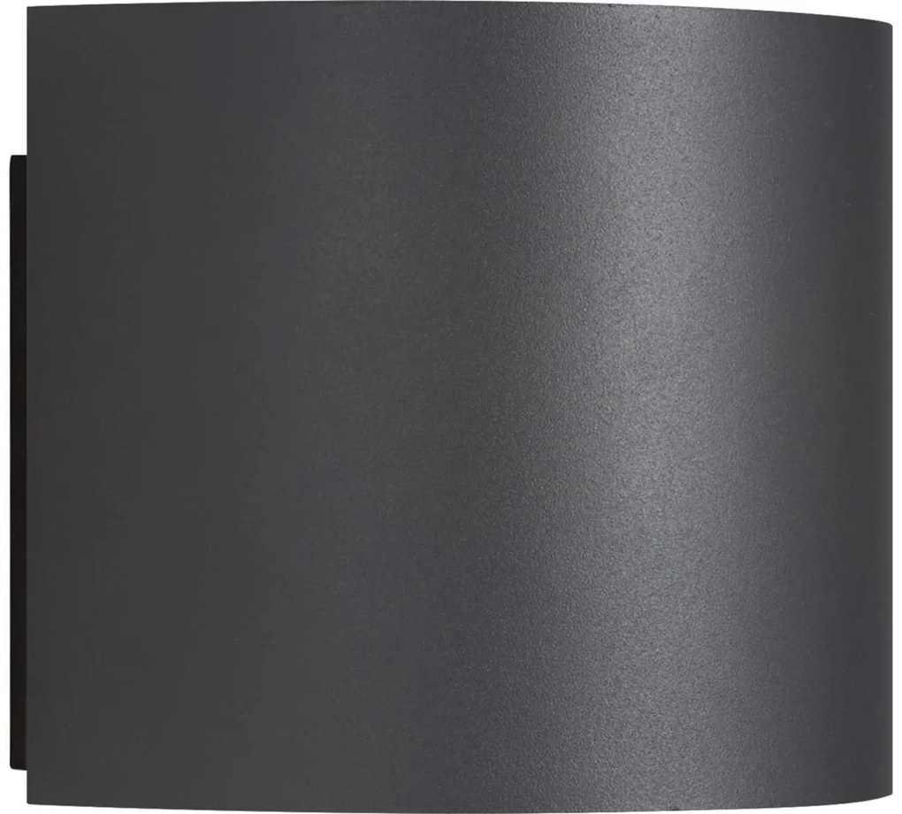 Aplica LED de exterior Nordlux MILDA, 4,9 W, 230 V, IP44, antracit