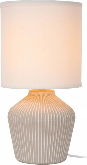 Lucide 47551/81/38 - Lampă de masă FILIZ 1xE14/40W/230V crem