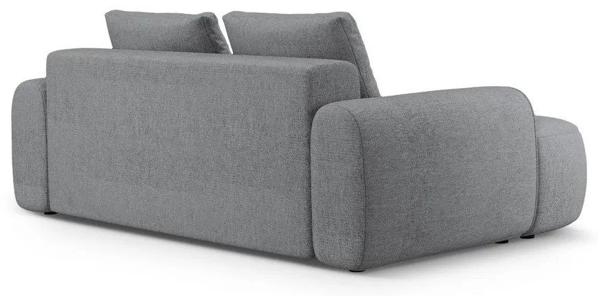 Canapea gri 200 cm Linz – Cosmopolitan Design