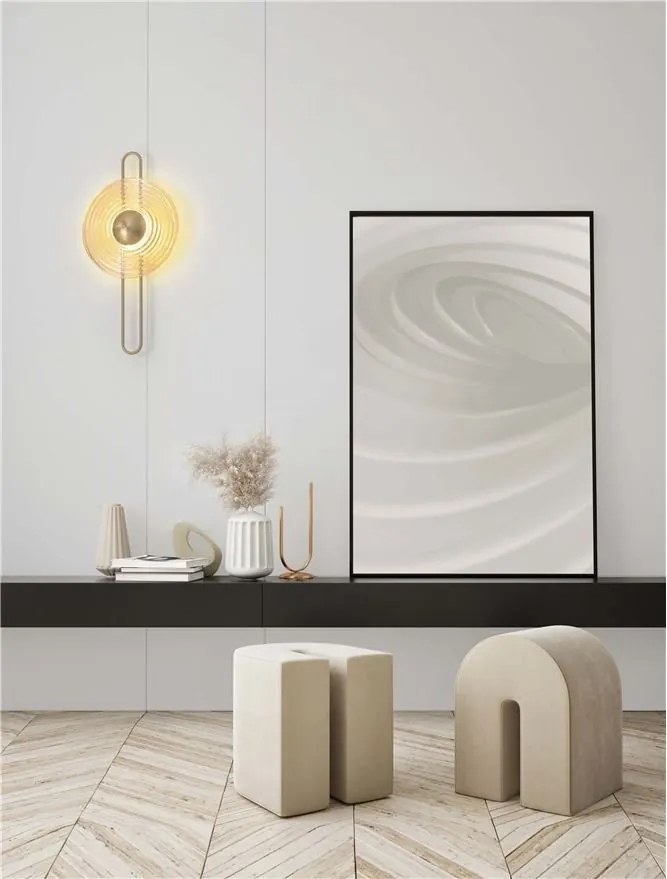 Aplica LED moderna design decorativ NOUS alama/chihlimbar