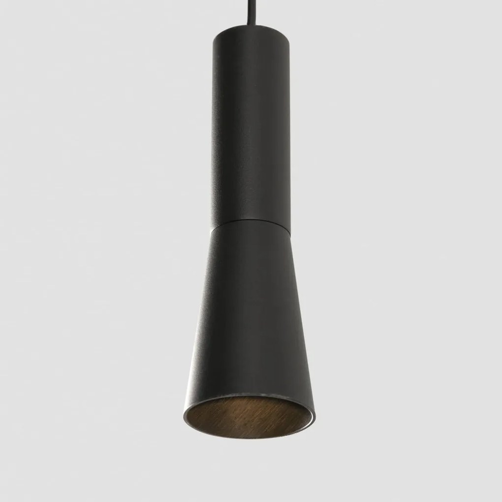 Pendul LED stil minimalist NINA negru