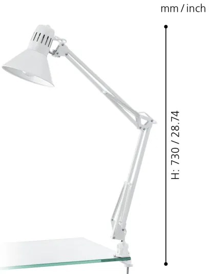 Lampă de masă Eglo 90872 FIRMO 1xE27/40W/230V