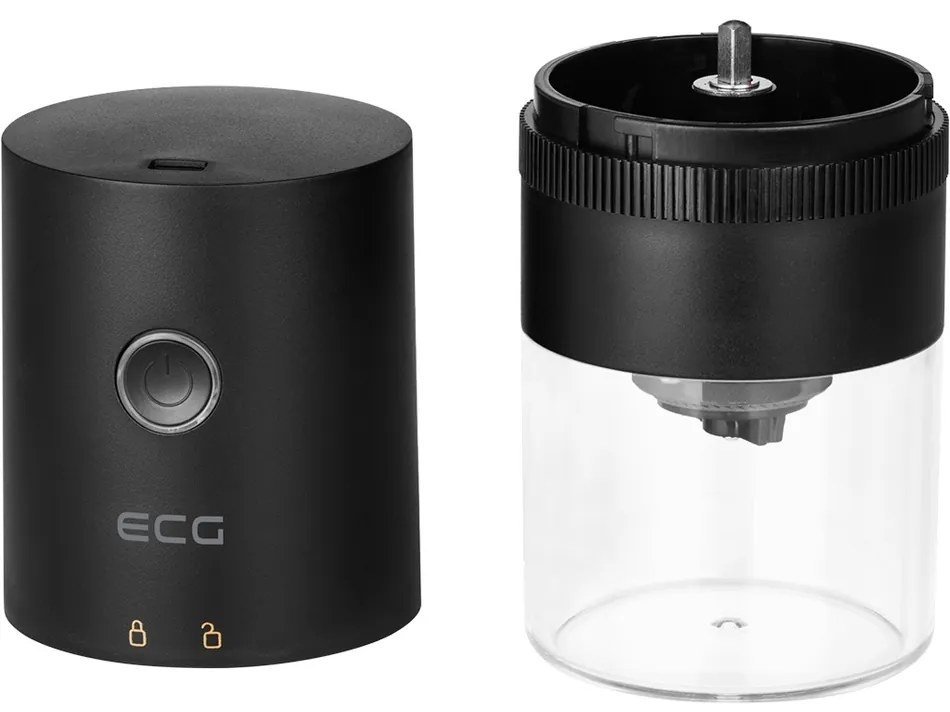 Râșniță de cafea ECG KM 150 electrică portabilă Minimo Black