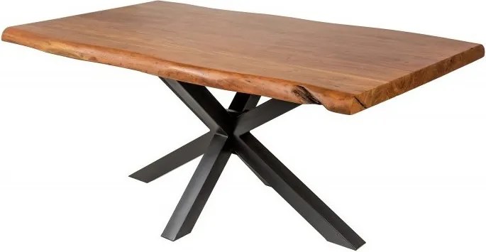 Masa design industrial Mammut Nature 180cm, salcam