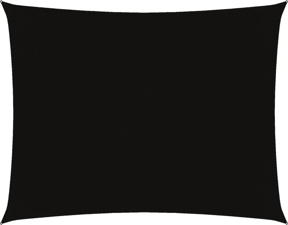 vidaXL Pânză parasolar, negru, 3x6 m, țesătură oxford, dreptunghiular