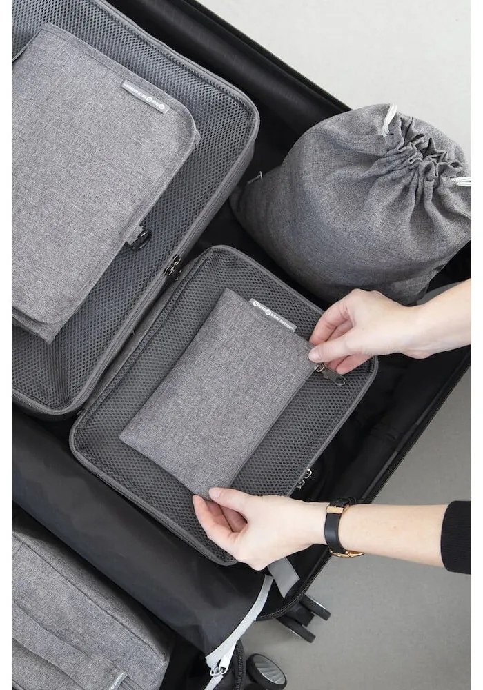 Saci de rufe 2 buc. din material textil – Bigso Box of Sweden