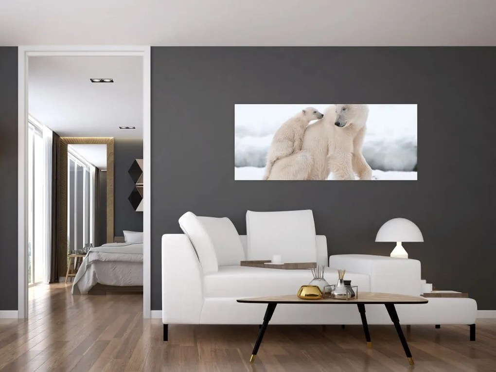 Tablou - Urs polar (120x50 cm)