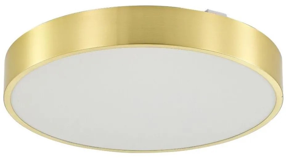 Plafonieră LED dimabilă pentru baie Zuma Line MS724-R500-GD NADI LED/50W/230V d. 50 cm auriu + telecomandă