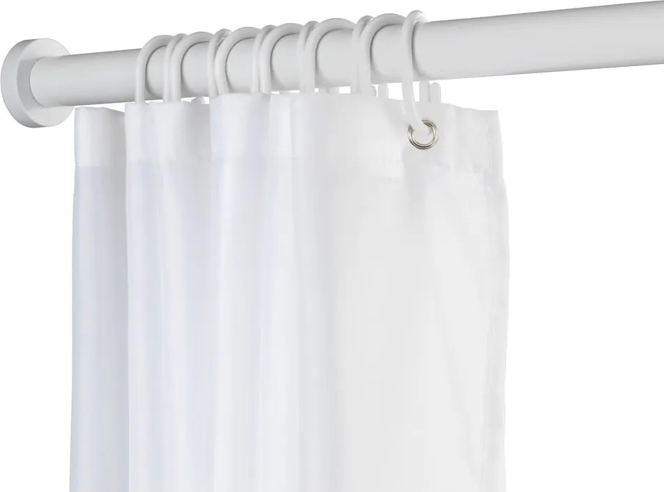 Tijă telescopică pentru baie Wenko Luz, lungime 110-185 cm, alb