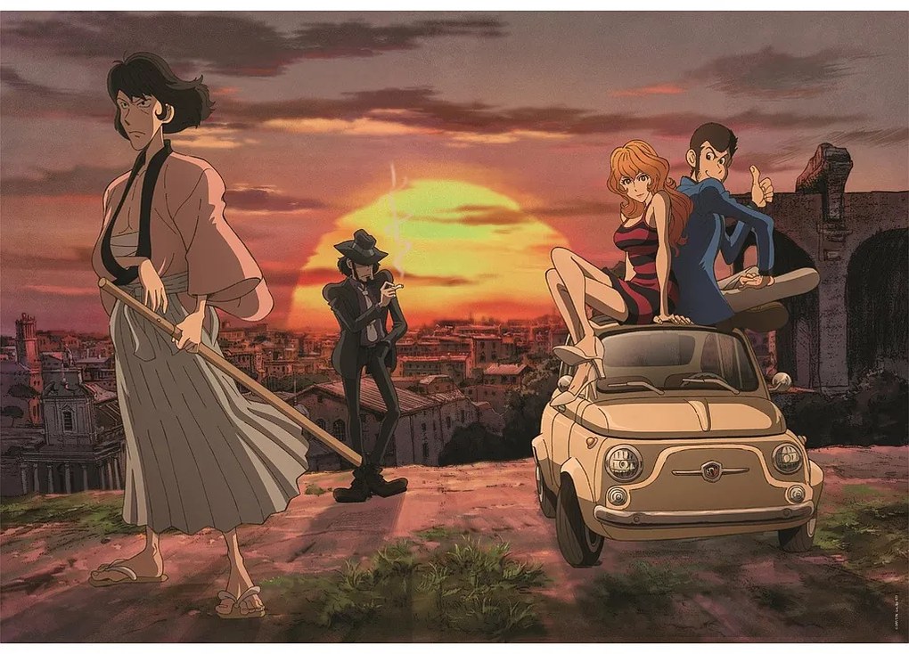 Anime Puzzle compact Lupin III 1000 de piese Clementoni