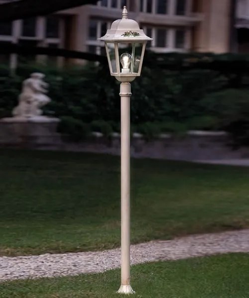 Stalp clasic pentru exterior realizat manual GORIZIA, H-144cm