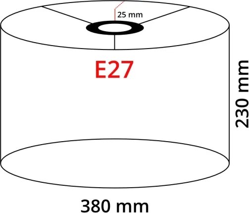 Brilagi - Lampadar CERIA 1xE27/100W/230V + 1xE14/25W alb/maro