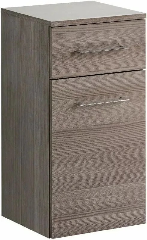 Dulap lateral suspendat 35 cm cu 1 sertar si 1 usa Comad stejar Avola