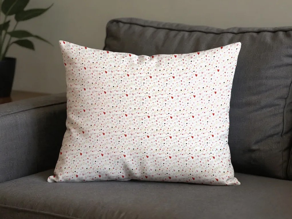 Fata de perna din bumbac LOVITA 40x60 cm, roz