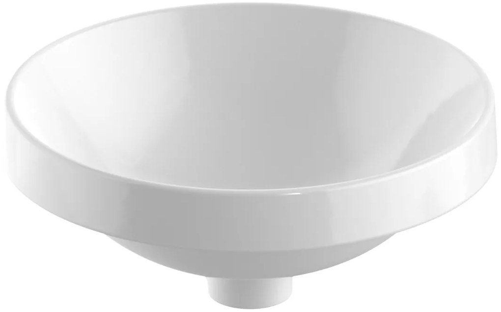 Geberit Variform lavoar 40x40 cm rotund încastrat alb 500.703.01.2