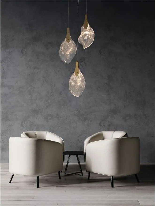 Lustra LED suspendata design decorativ BELLINA D-30,5cm