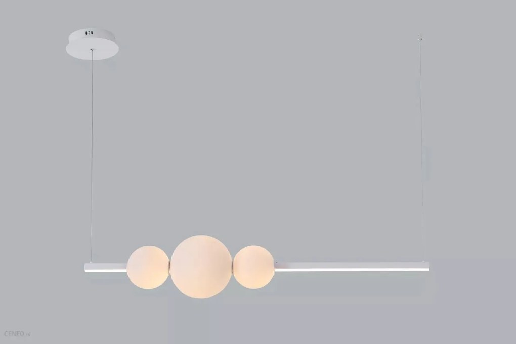Lustra LED dimabila design modern SANDRA 3 WH