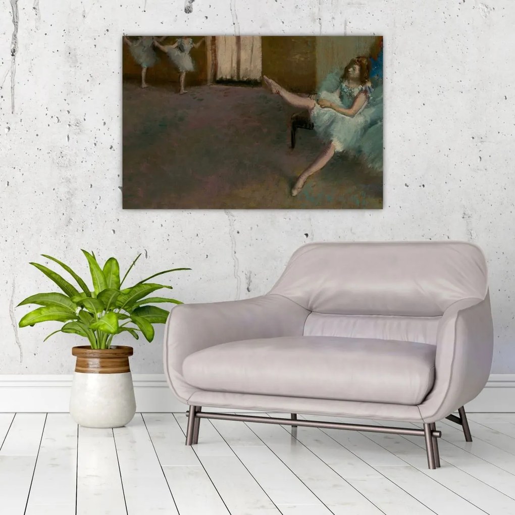 Tablou - Edgar Degas, Before the Ballet, reproducere (90x60 cm)