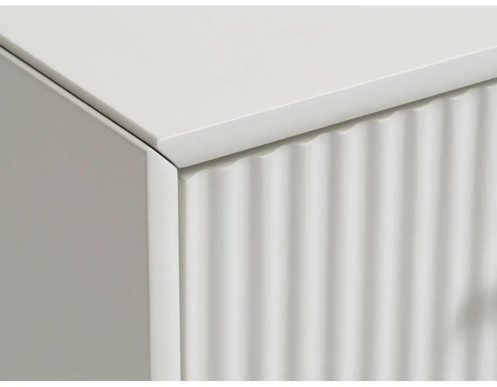 Comodă TV gri 140x50x45 cm Palma – Unique Furniture