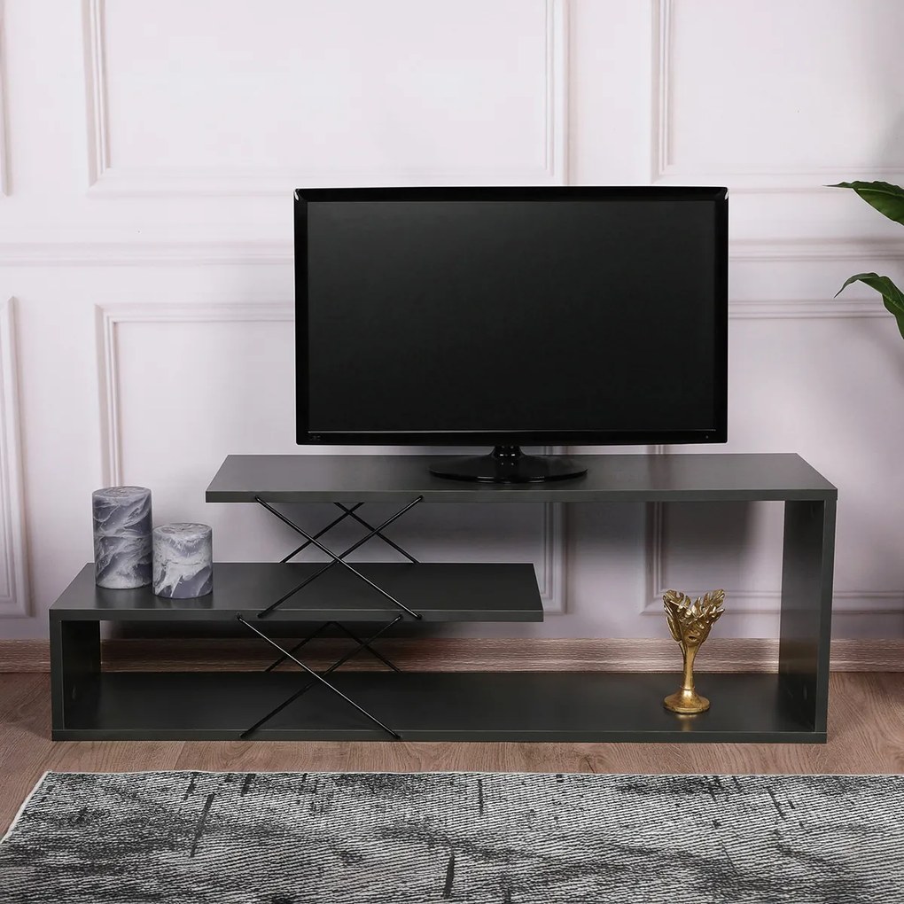 Măsuță TV Zigzag Anthracite