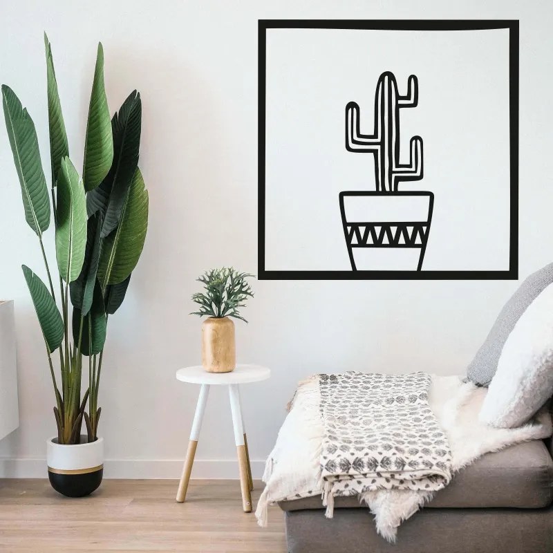 SENTOP | Pictură murală modernă cu cactus | AREO
