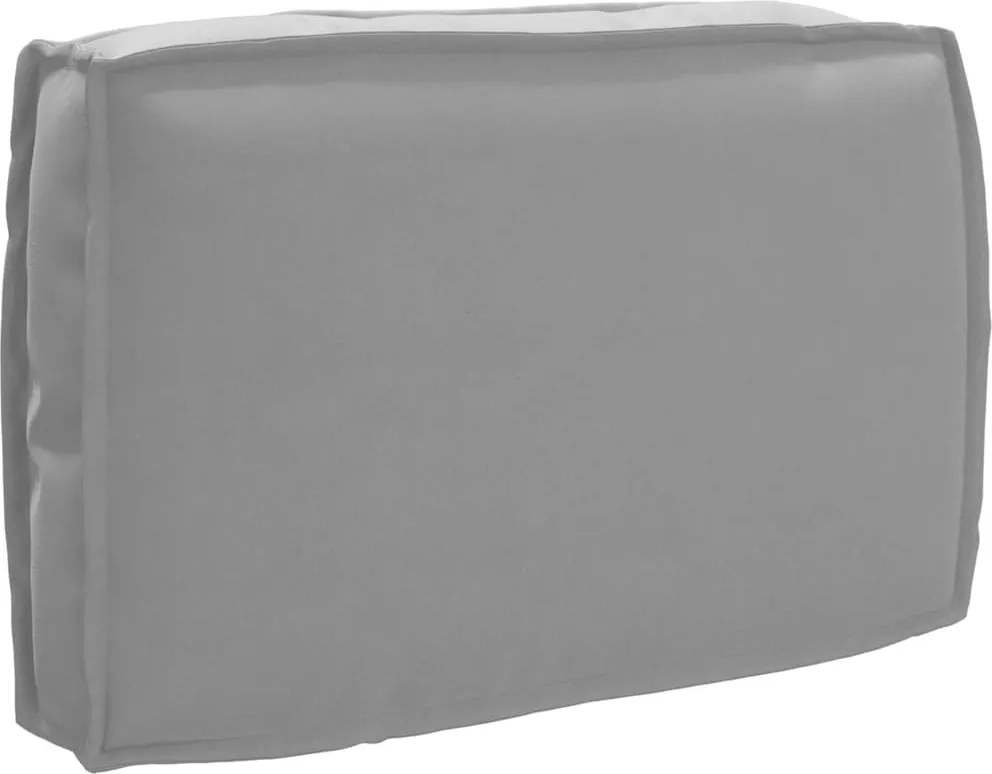 vidaXL Pernă Gri 60 x 40 x 12 cm Material Oxford
