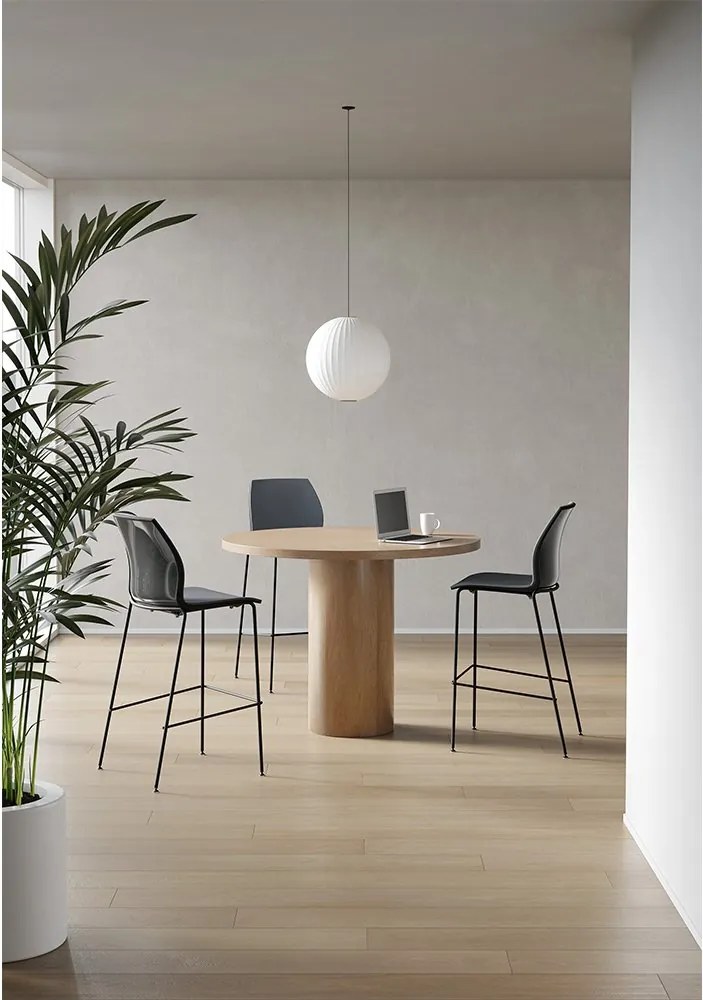 Kalea lemn masiv Stool – Taburet cu 4 picioare fixe