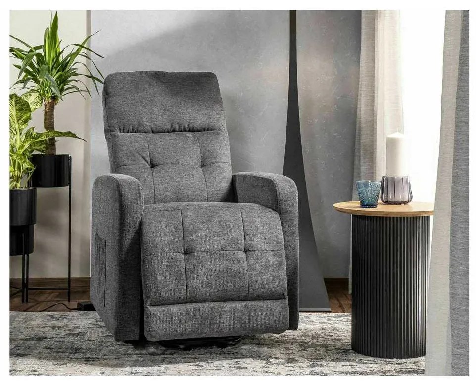 Scaun reclinabil Lennox II, gri