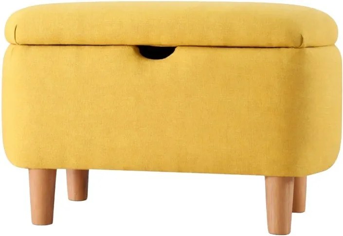 Bancă de copii galbenă Moouv – Hanah Home