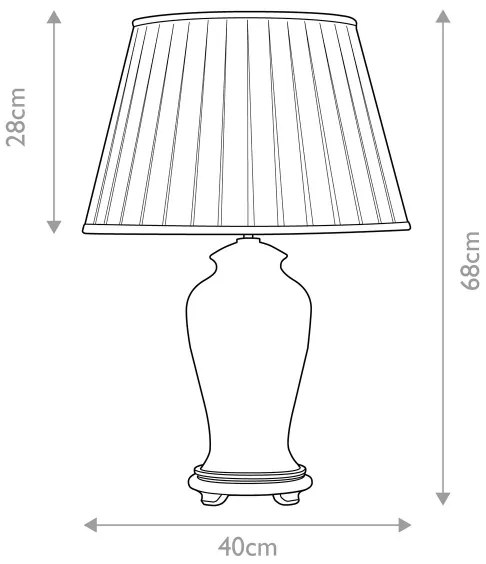 Lampă de masă Elstead DL-SASHI-TL SASHI 1xE27/60W/230V