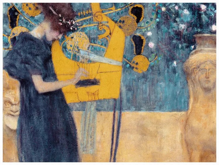 Reproducere Music I (1895), Gustav Klimt