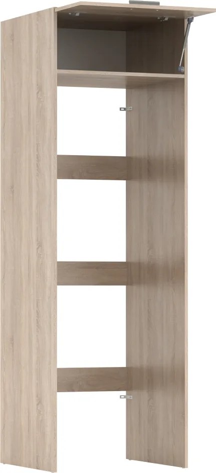 Dulap deasupra maşinii de spălat şi uscător, stejar sonoma, JERGI