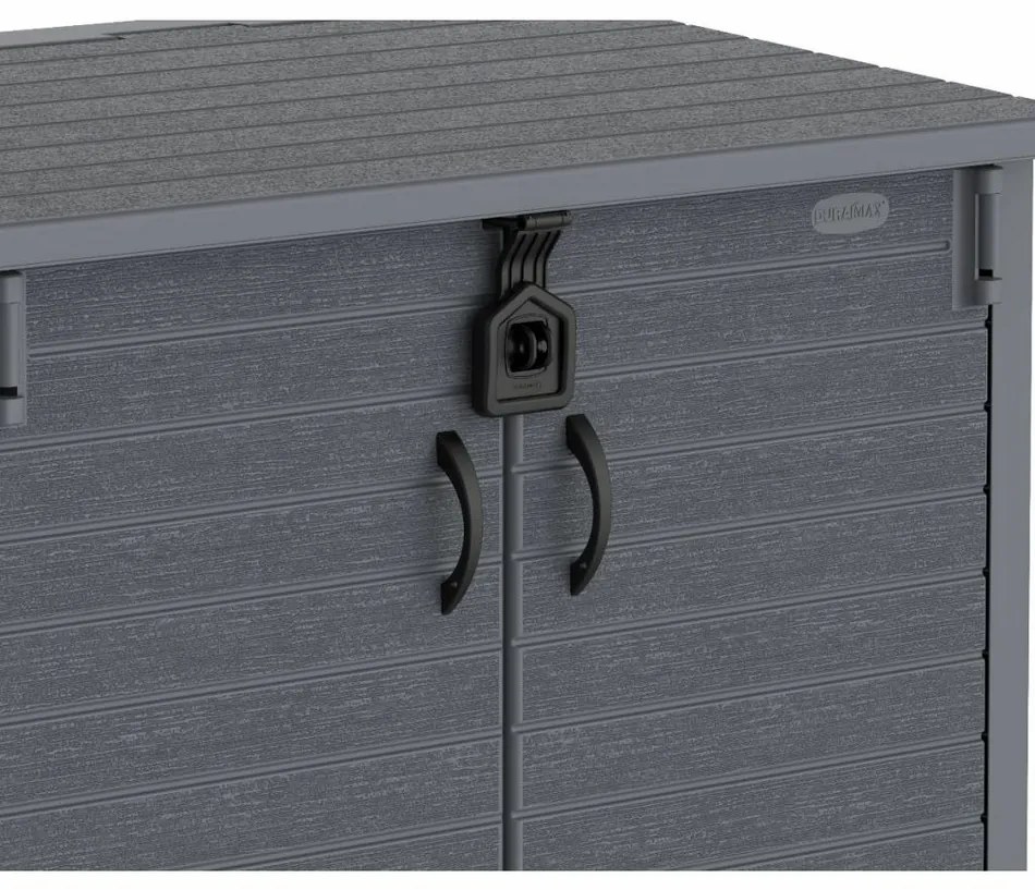 Duramax Cutie de depozitare pentru grădinăStoreAway gri, 850 l
