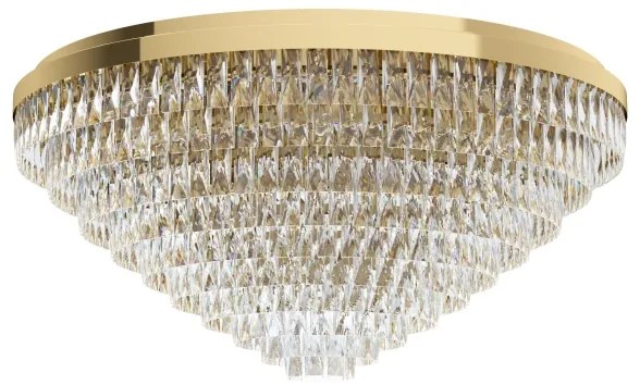 Plafonieră VALPARAISO 25xE14/40W/230V aurie Eglo 39461