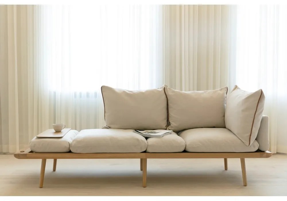 Bancă crem Lounge Around – UMAGE