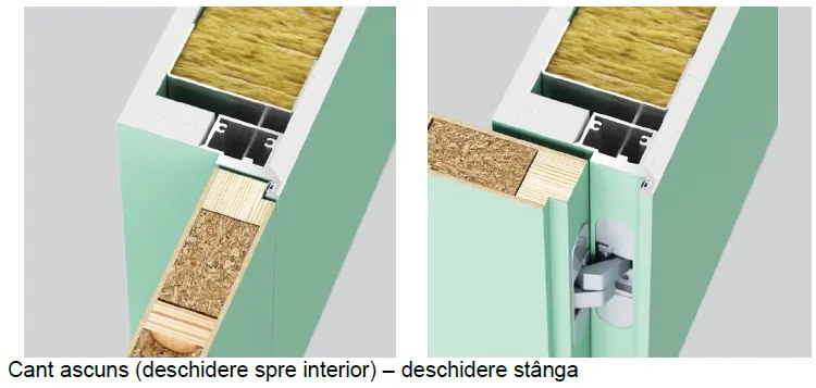 Usa Filomuro   cu toc ascuns PORTA HIDE Alb HDF - PORTA Doors -, -, Nu o stiu - Stabilesc dupa plasarea comenzii