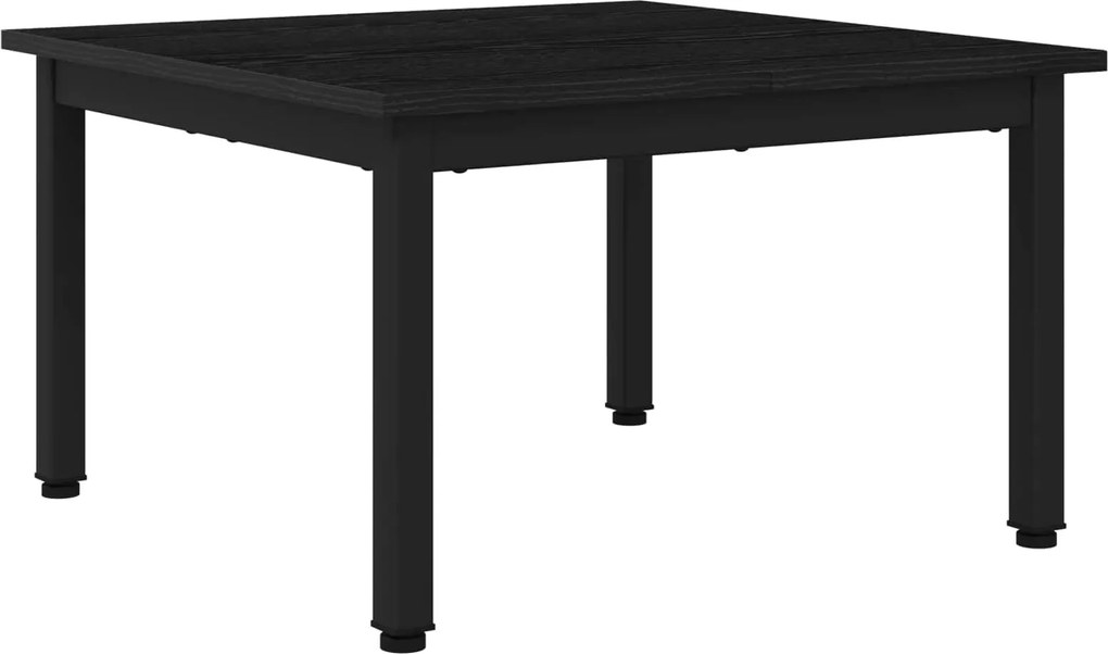 vidaXL Masă de cafea Stejar Negru 60 x 60 x 36 cm Lemn compozit