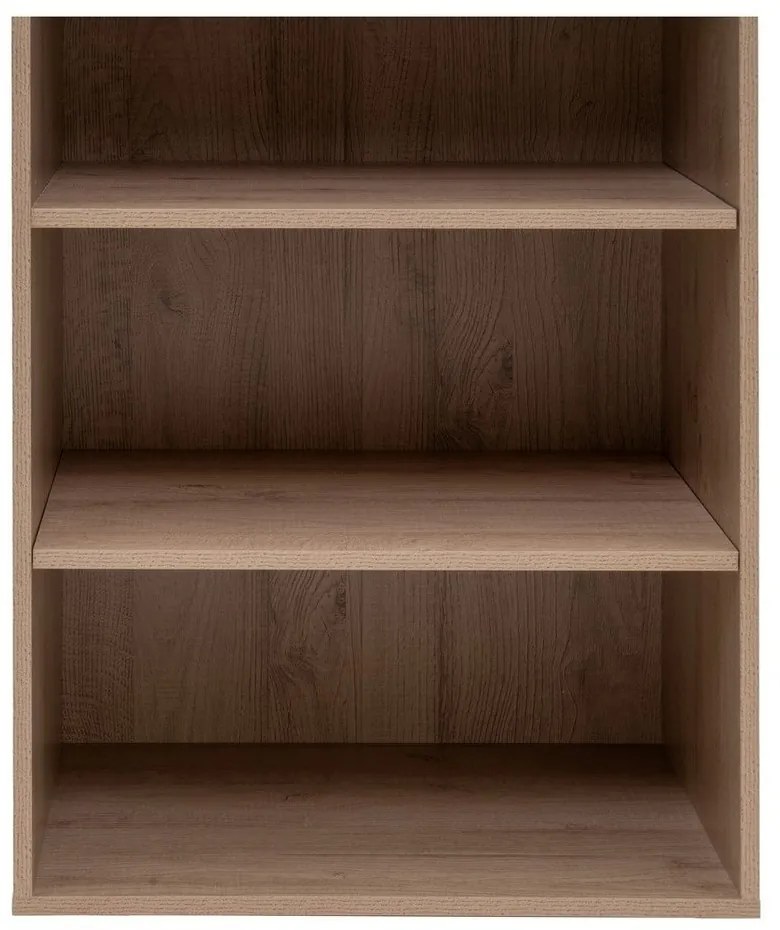 Dulap modular în culoare naturală deschis cu aspect de lemn de stejar 60x180x45 cm Modular – Casa Selección