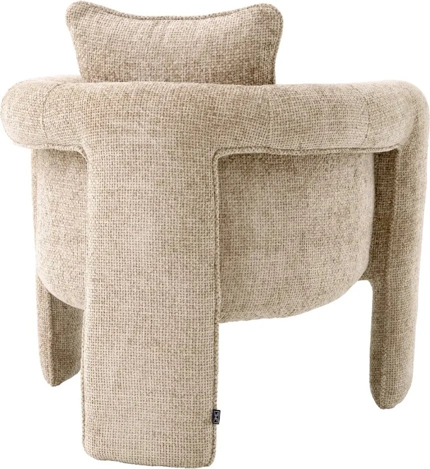 Fotoliu LUX design elegant Toto, Lyssa sand