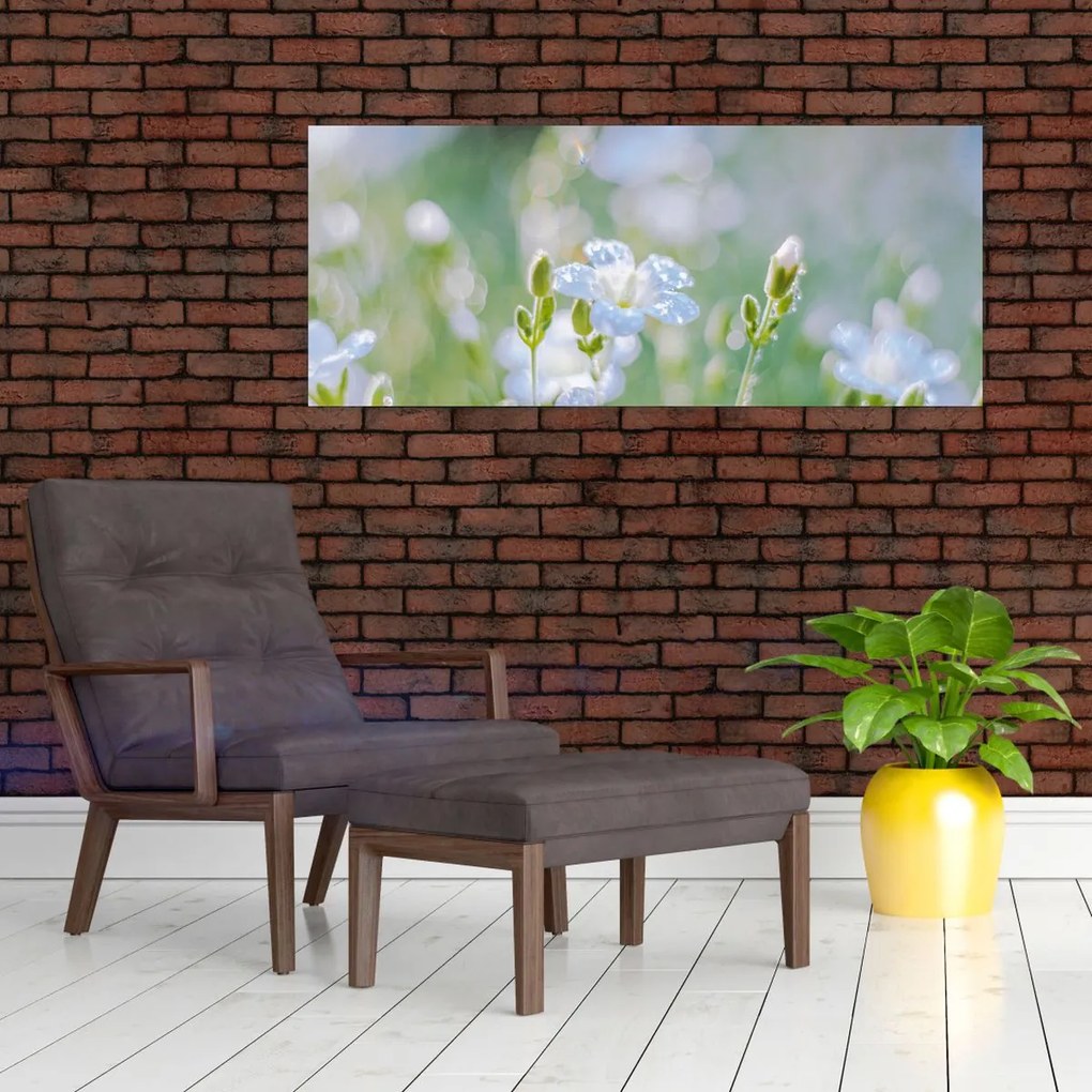 Tablou - Flori delicate (120x50 cm)