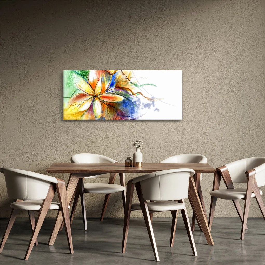 Tablou - Floare (120x50 cm)