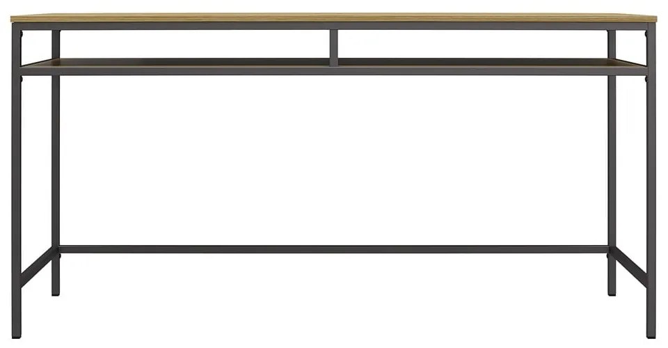 Birou cu blat cu aspect de lemn de stejar 51x153 cm Bradford – Støraa