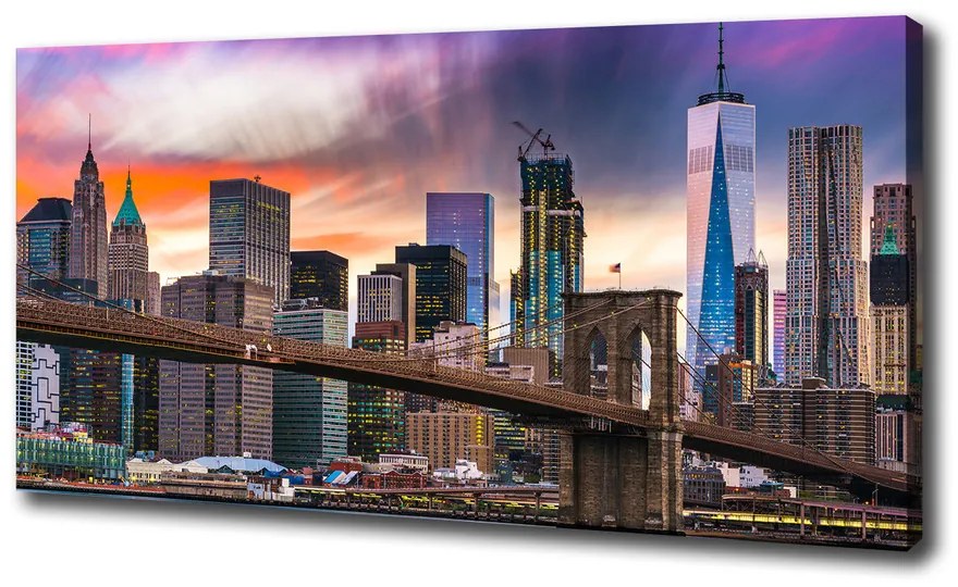 Print pe canvas Manhattan new york city