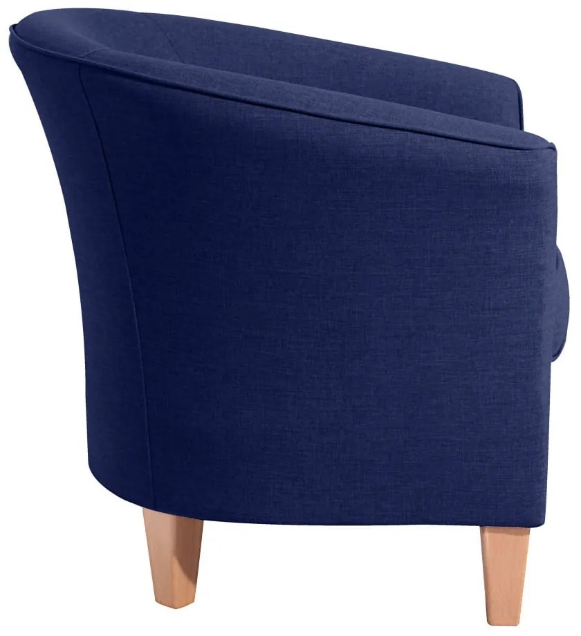 Fotoliu Max Winzer Livia Dark Blue, albastru închis