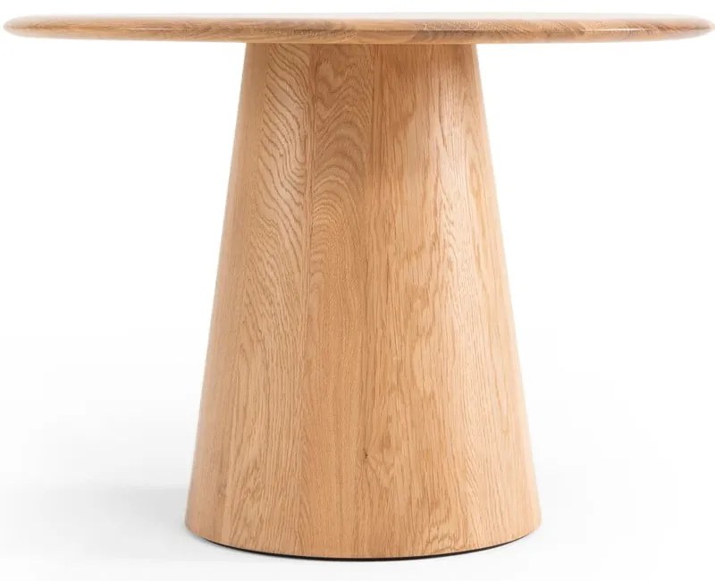 Măsuță auxiliară rotundă din lemn de stejar ø 55 cm Mushroom – Gazzda