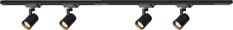 BRILAGI - Corp de iluminat tip spot pentru șină HUSKY 4xGU10/10W/230V 150 cm negru